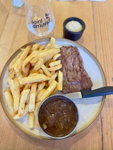 Carte restaurant Leers
